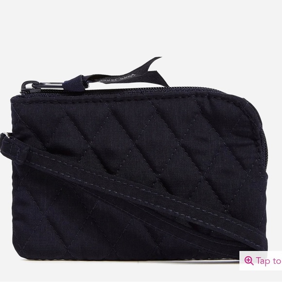 Vera Bradley Handbags - Vera Bradley Navy Zip ID Case - NWT